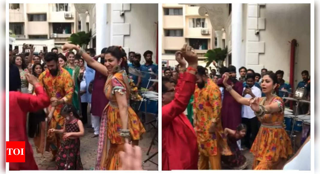 Shilpa Shetty Celebrates Ganesh Chaturthi Festivities