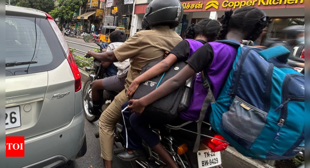 Children Helmets: Three out of every four kids don’t wear helmets, survey finds | Chennai News