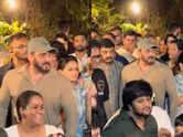 Salman grooves at Ganpati visarjan despite injury