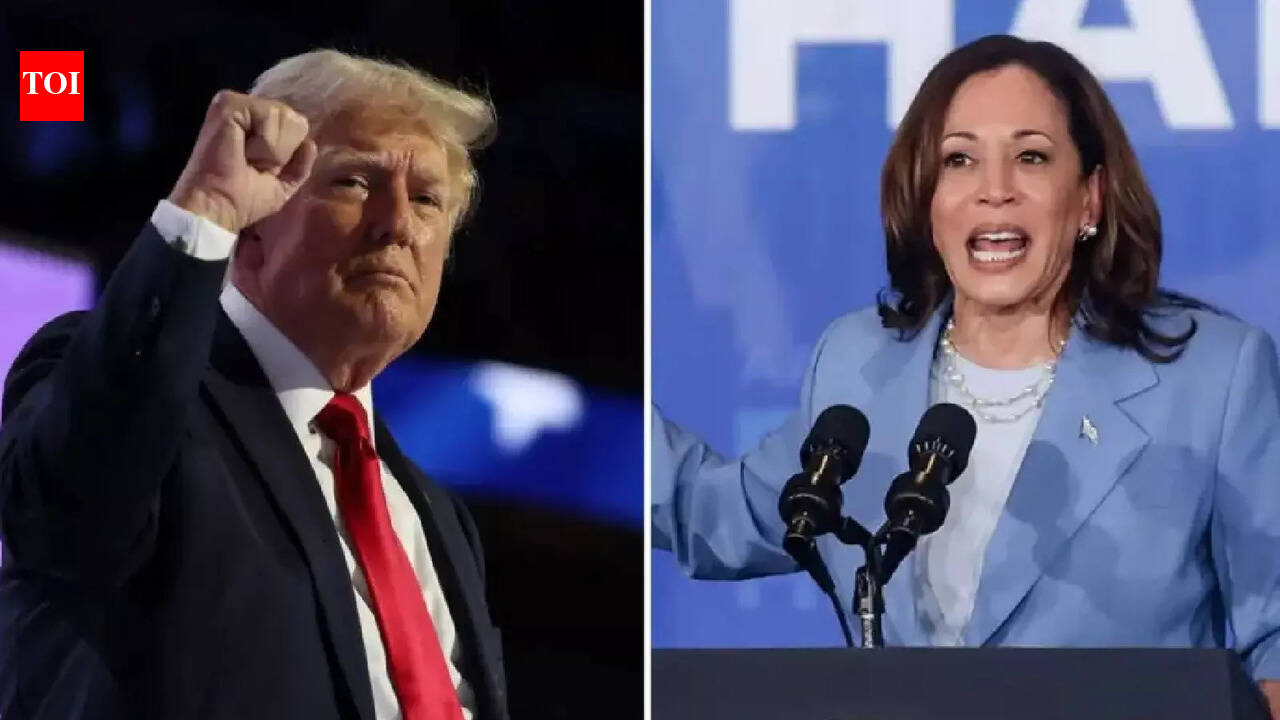 Trump holds razor-thin lead over Harris in latest poll, but ...