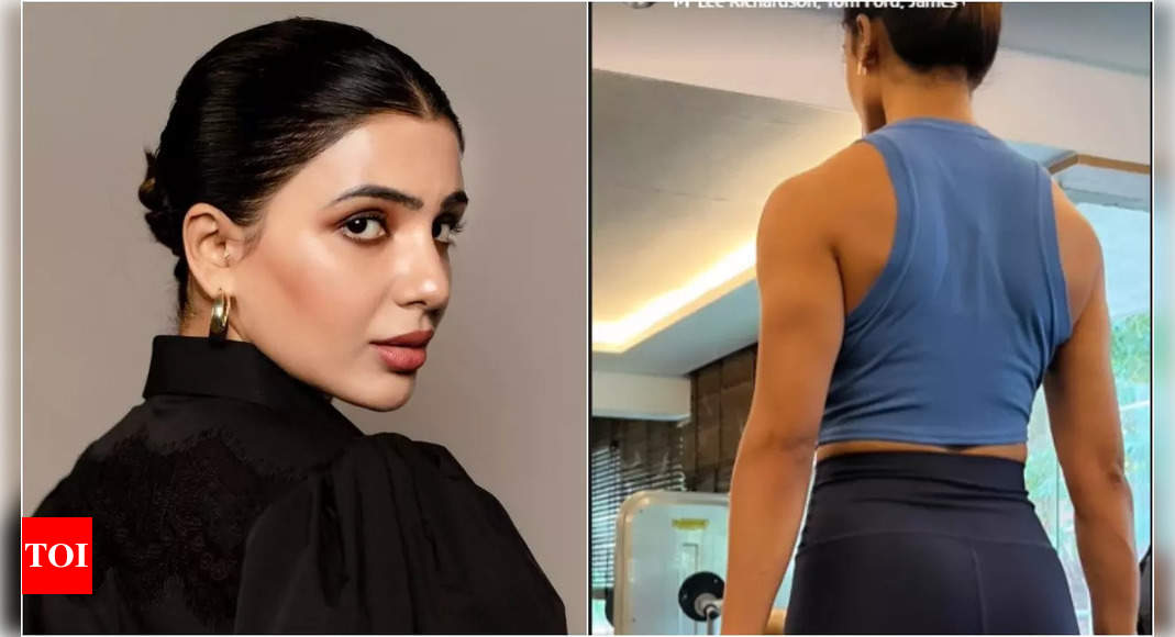 Samantha Ruth Prabhu’s gym weightlifting inspires ultimate Monday motivation – Times of India