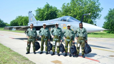 IAF, Navy & Army vice-chiefs take to the skies in indigenous Tejas fighters to underline synergy