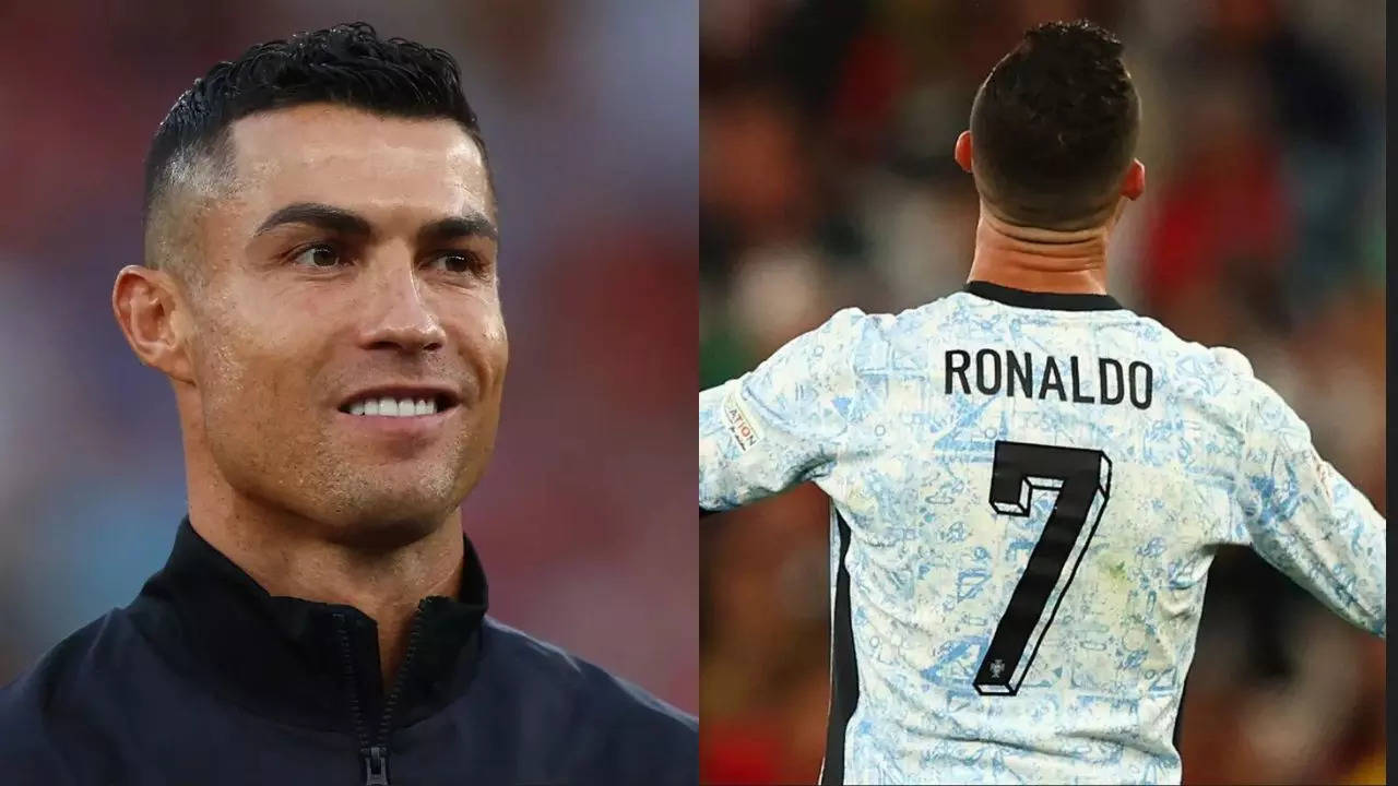 CR7 was almost CR28 How 7 became Cristiano Ronaldo s lucky number Football News Times of India