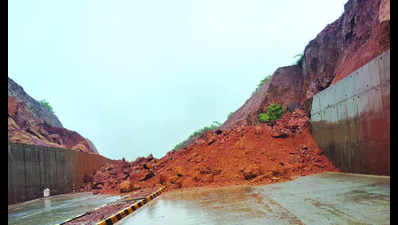 Correction to slope at Malpe after landslide to cost Rs 7cr