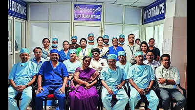 Doctors at SCB perform 2nd living donor liver transplant