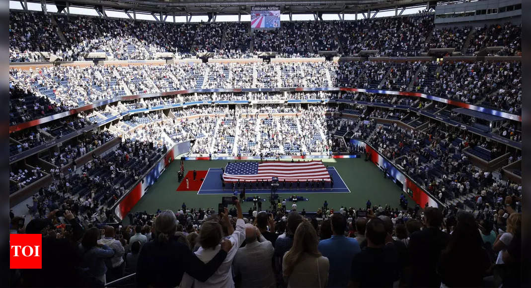 US Open 2024 attendance tops a million for first time | Tennis Information – Instances of India