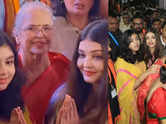 Netizens gush over Aaradhya's look at ganesh pandal with Aishwarya