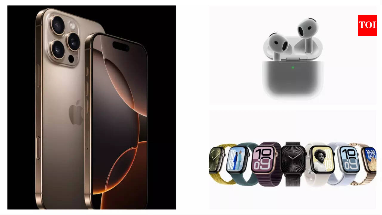 iPhone 16 series, Apple Watch Series 10 and AirPods 4: India price