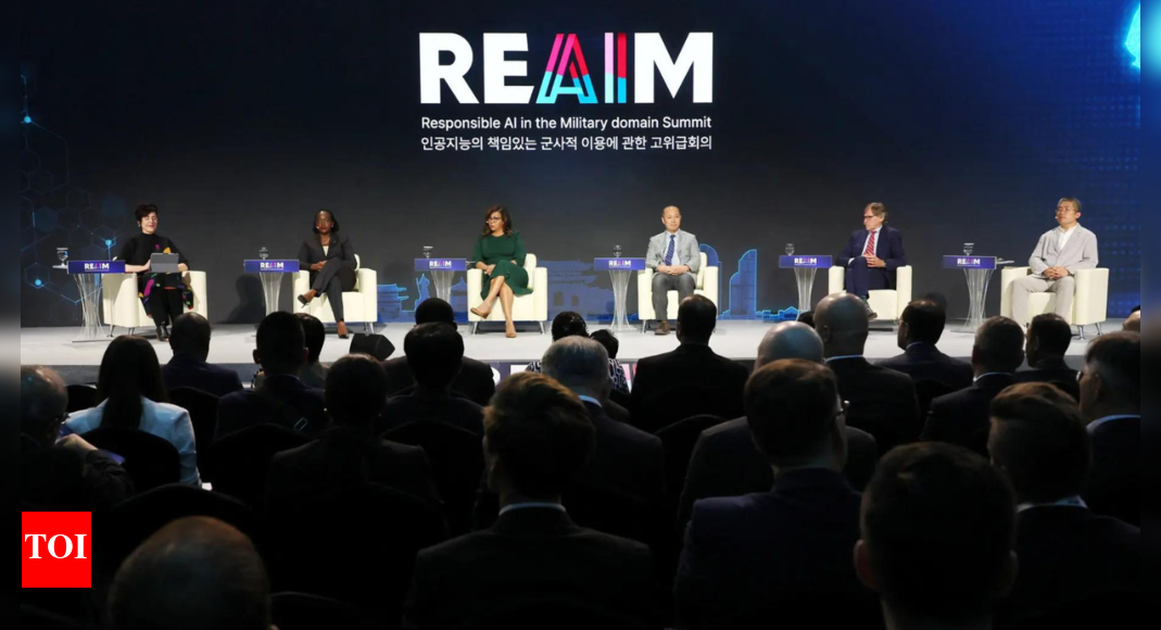 REAIM Summit 2024: China refuses to sign agreement to ban AI from controlling nuclear weapons | World News - Times of India