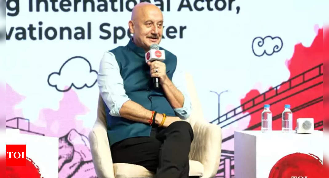 Anupam Kher Talks About Completing Years In Bollywood At Toi