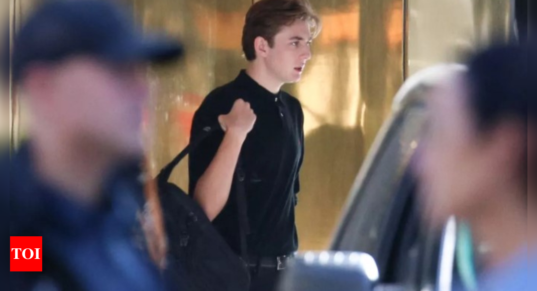 When dean of Barron Trump’s new school at NYU called Donald ‘threat’ – Times of India