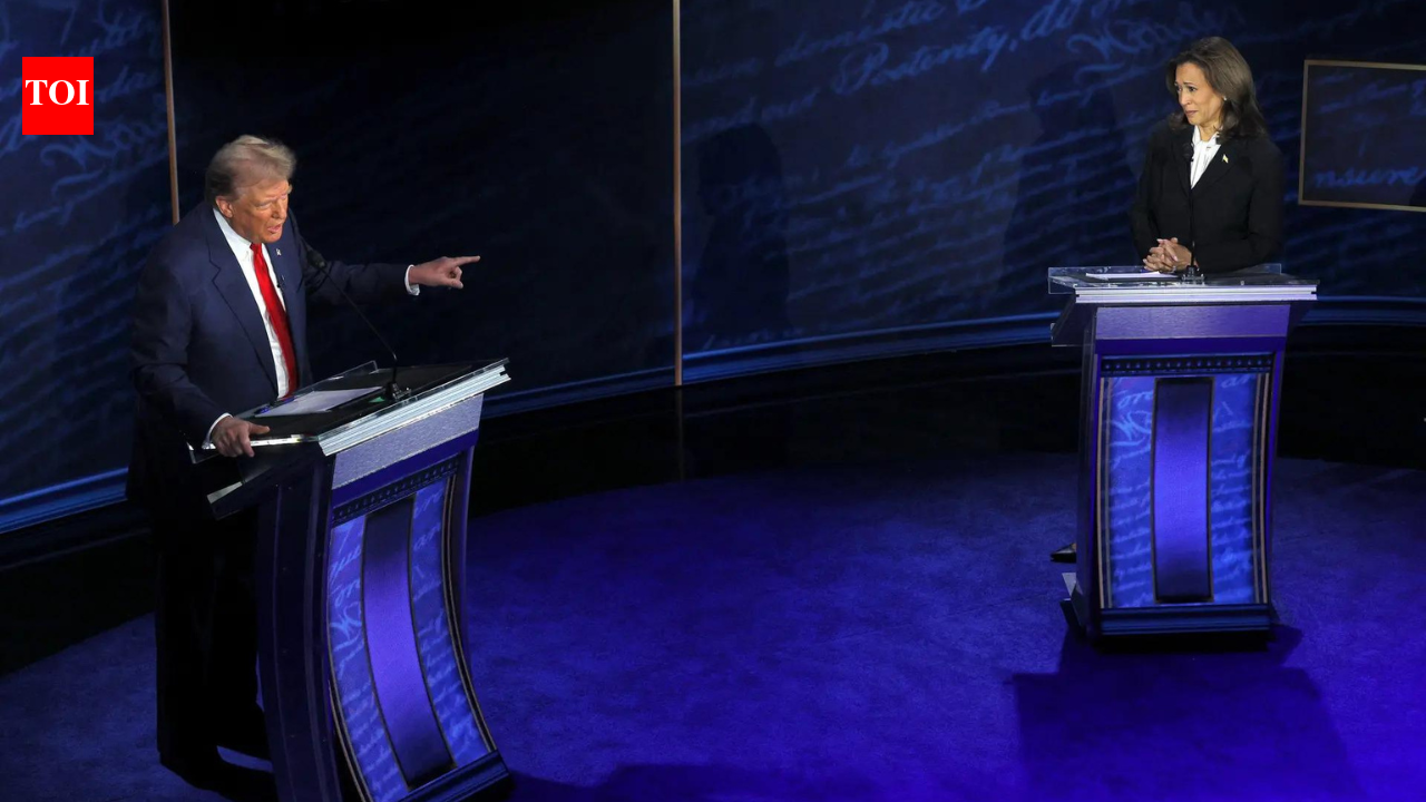 Harris vs Trump Presidential Debate 2024 Live Updates: Harris says ...
