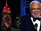 Empire State Building pays a tribute to James Earl Jones