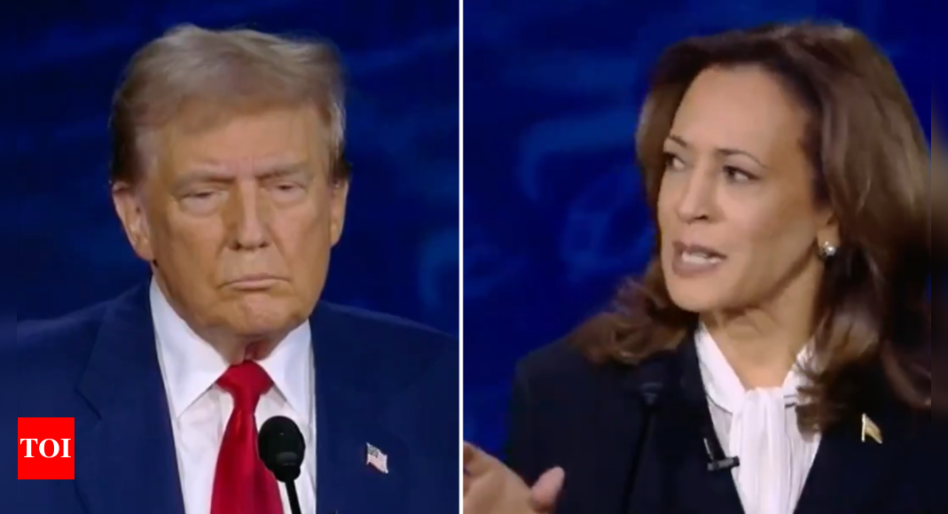 ‘Trump should not be telling a woman what to do with her body’, says Kamala Harris on abortion rights during US presidential debate – Times of India