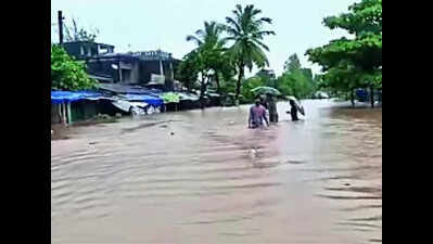Communication between Malkangiri and its bordering states has been disrupted Odisha's Malkangiri district remains flooded despite less rain