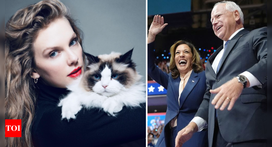 Taylor Swift News: Taylor Swift endorses Kamala Harris for US president after Trump debate | World News – Times of India