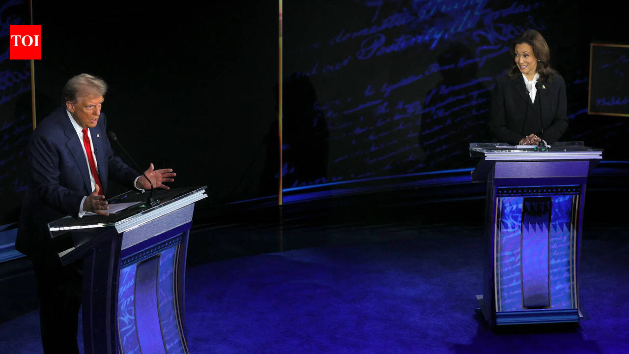 Kamala Harris keeps Donald Trump on defensive in sharp-elbowed ...