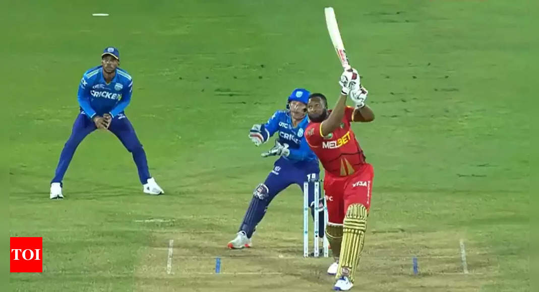 6,0,6,6,6 – Outstanding Kieron Pollard turns back the clock in CPL T20 | Cricket News