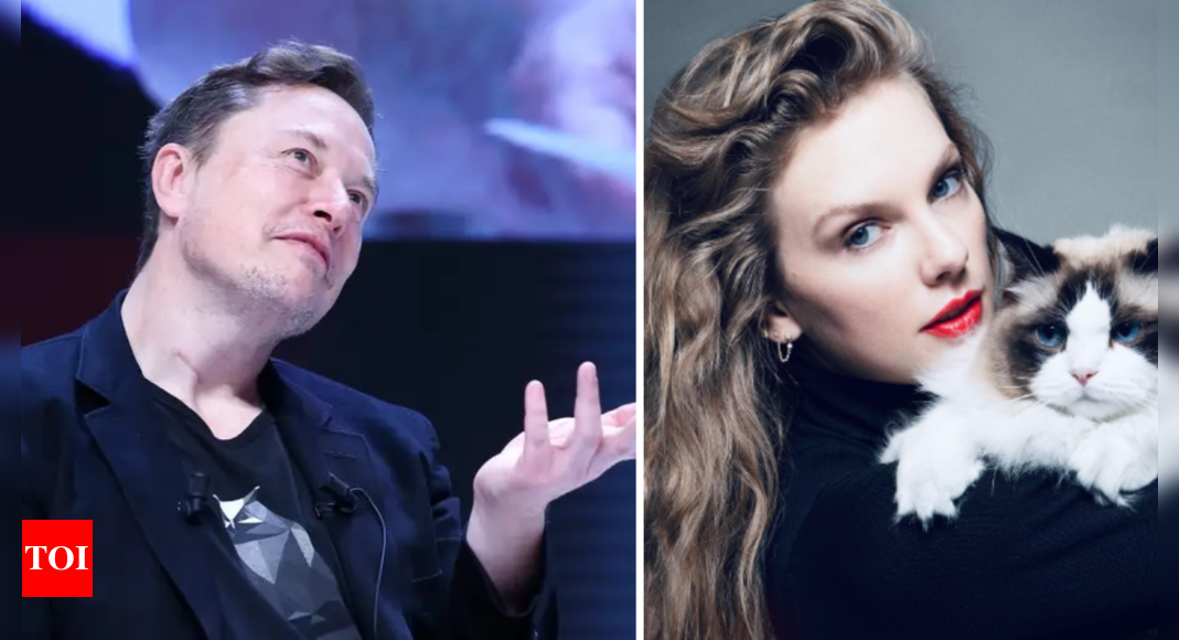 Elon Musk Responds to Taylor Swift’s 2024 Endorsement of Kamala Harris | World News – Times of India