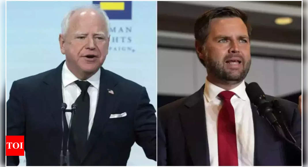 JD Vance vs Tim Walz Trump and Harris' running mates to debate — When