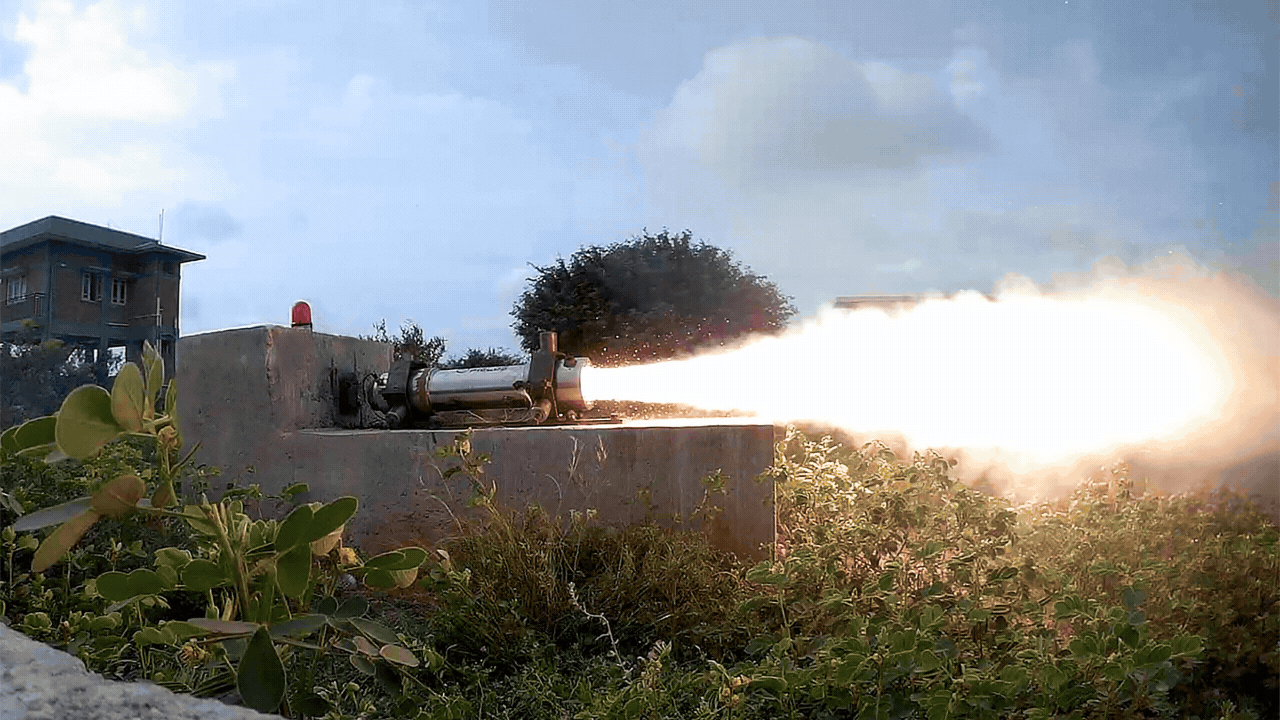 B’luru startup SpaceFields Hot-tests India’s first AeroSpike rocket ...