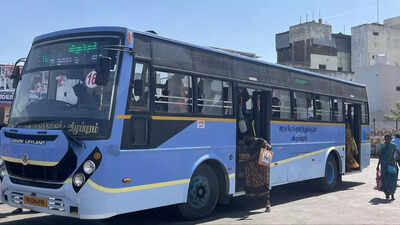 Bus in which crew decided to abandon the body. Tamil Nadu: Bus crew fired for abandoning dead passenger, relatives in Chennai