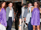 Priyanka Chopra shines in a violet halter-neck dress for chic date night with hubby Nick Jonas