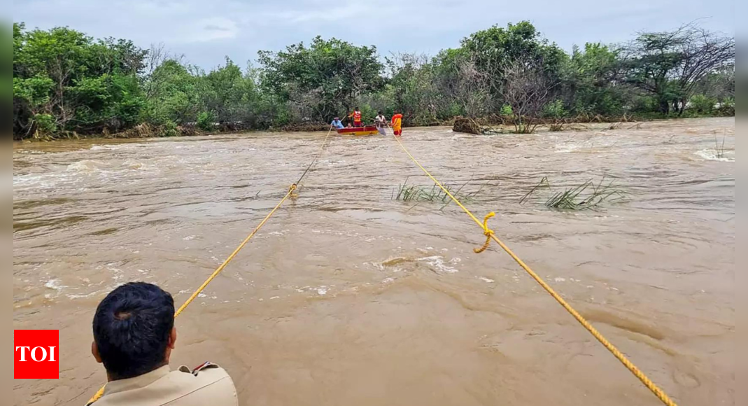 Telangana government pushes for increased flood relief from Centre | Hyderabad News