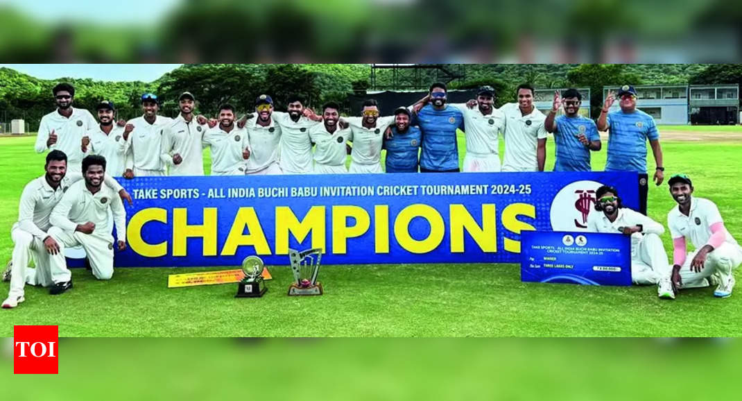 Hyd Crush Chhattisgarh To Clinch Title | Hyderabad News