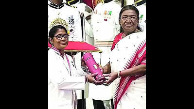 Nurse receives nat’l award from Prez