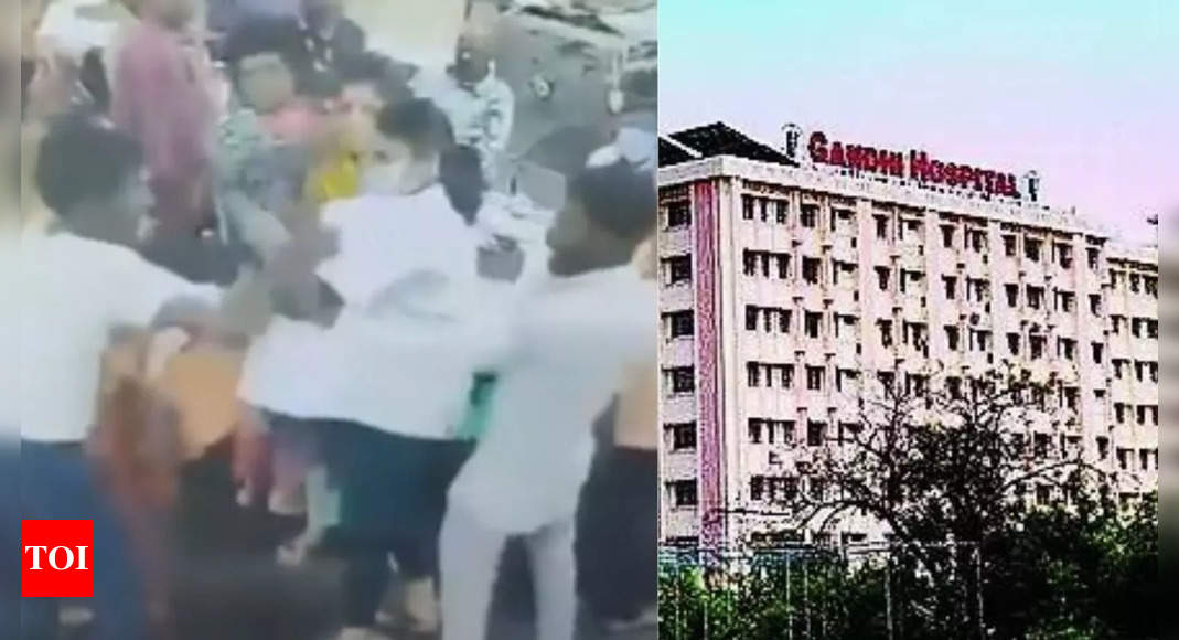 Female junior doctor assaulted in Hyderabad’s Gandhi hospital | Hyderabad News