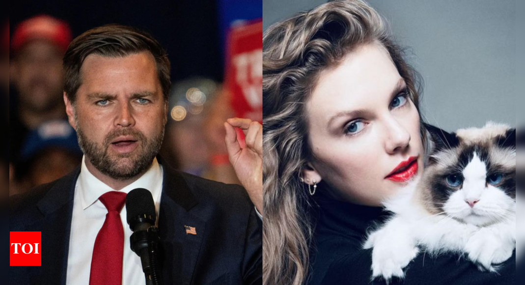 ‘We admire Taylor Swift’s music but … ‘ JD Vance on ‘billionnaire celebrity’ supporting Harris in Presidential race – Times of India