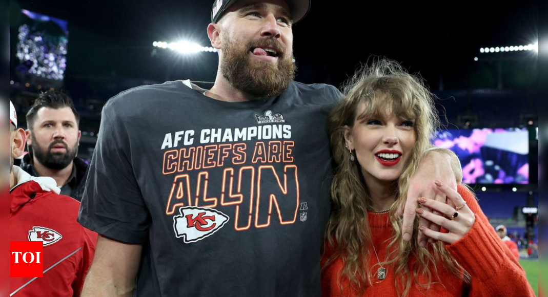 Taylor Swift thanks Travis Kelce for his support during VMAs, breaks ...