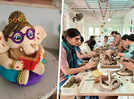 Sustainable festivities: NCR celebrates with handmade, eco-friendly Bappa idols