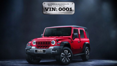 Mahindra Thar Roxx with VIN 0001 to be auctiond for charity: How to register