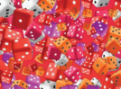 Are you lucky enough? Find the hidden 'lucky 6' in this dice puzzle and test your fortune