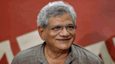 Veteran CPM leader Sitaram Yechury passes away | India News - Times of India