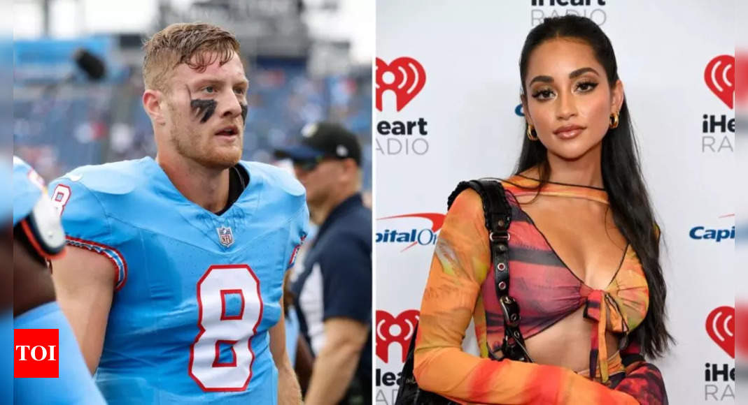 Supportive girlfriends season: Victoria Fuller promotes her boyfriend, the Titans quarterback | NFL News