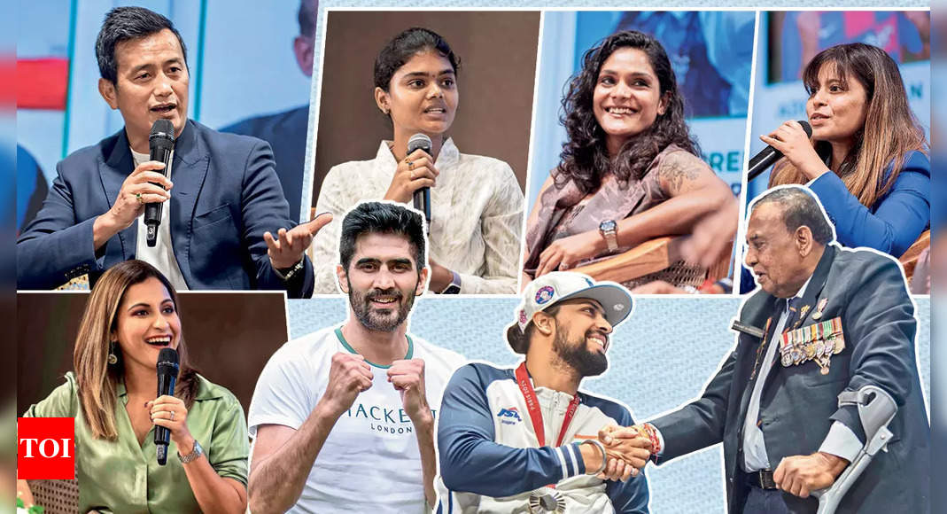 Catching up with sports stars in Delhi | Delhi News