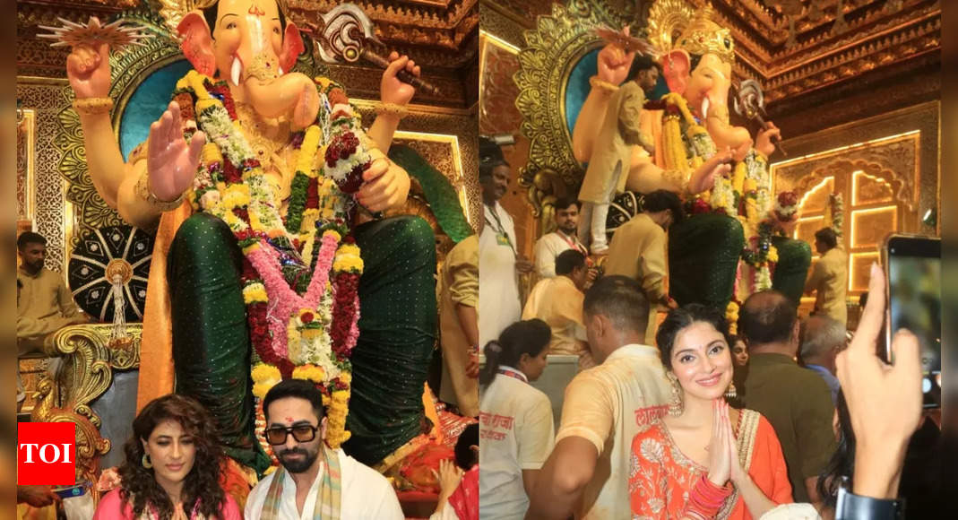 Bollywood Celebrities Visit Lalbaugcha Raja