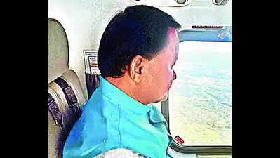 CM takes aerial view of flood-hit areas