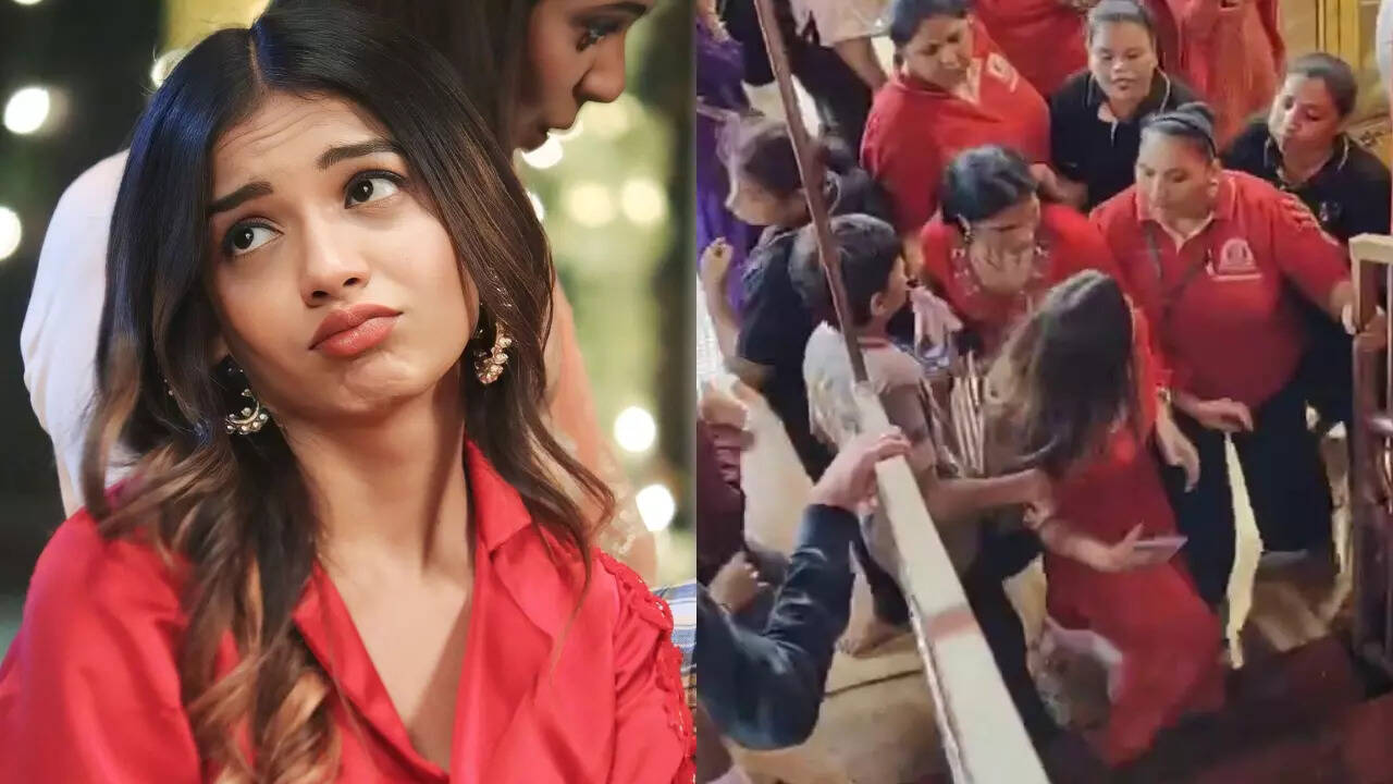 Simran Budharup shares her harrowing experience of Lalbaugcha Raja darshan; writes 'My mother's phone was snatched, I was rough-handled' | - Times of India