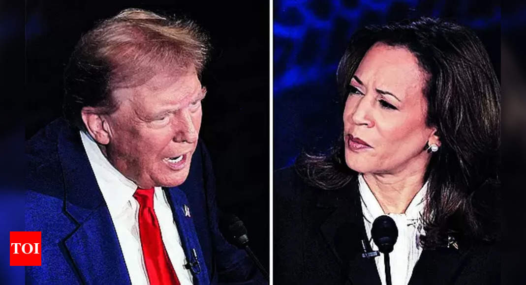 US elections: Trump declines another presidential debate with Harris, VP says ‘We owe it to the voters’ – Times of India