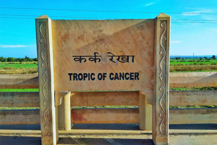 Tropic of Cancer in Madhya Pradesh