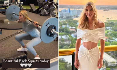 Ivanka Trump shows off her squat form: 'Heck yes! Let’s go!' - Latest fitness video goes viral