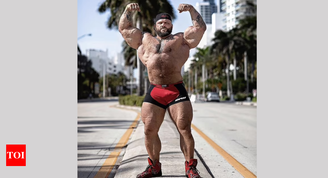 The Mutant Death News: World’s ‘most monstrous bodybuilder’, nicknamed ‘The Mutant’, dies at 36 | – Times of India