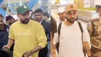 Rohit Sharma and Virat Kohli arrive in Chennai ahead of Bangladesh Test - Watch