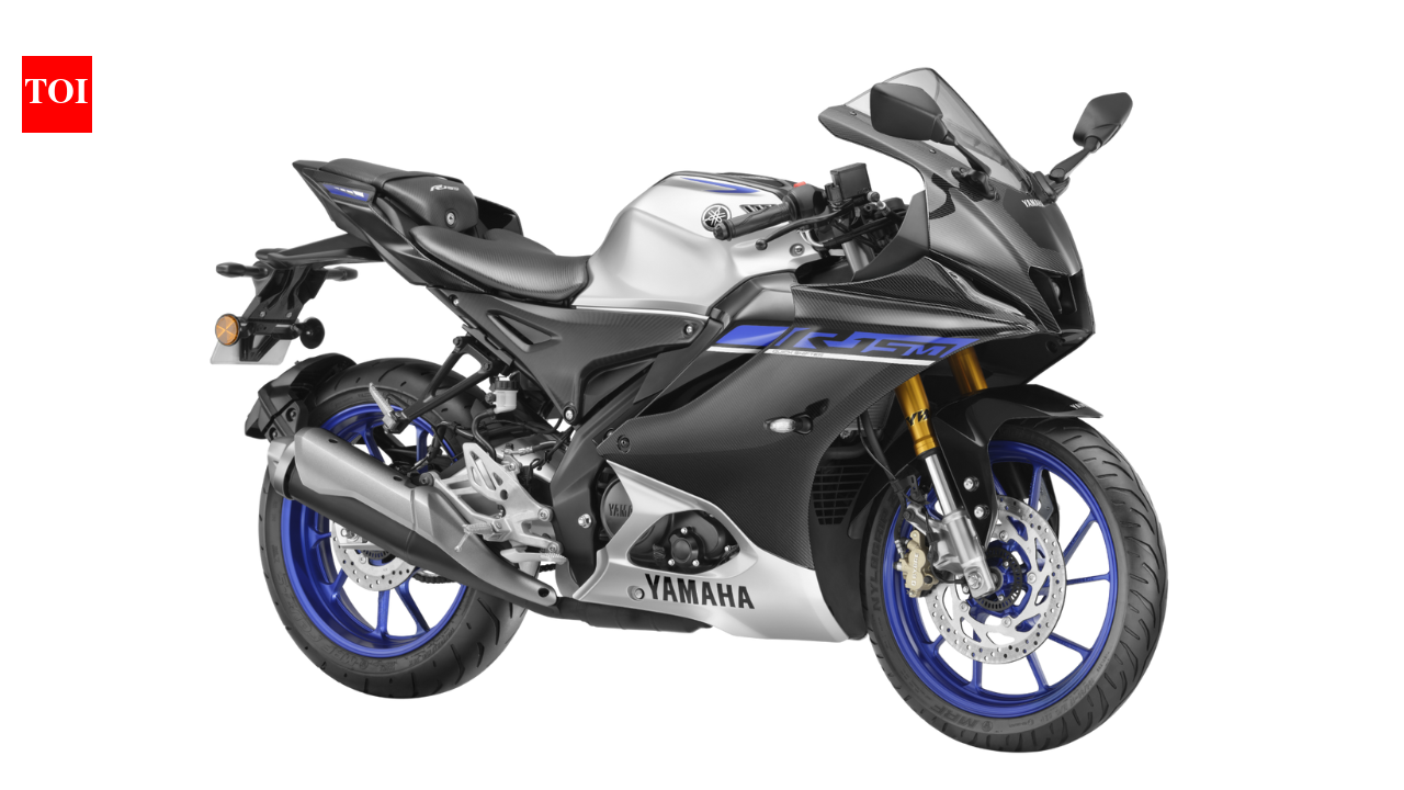 Yamaha R15M with with Carbon Fibre Pattern launched in India at Rs 2.08 ...