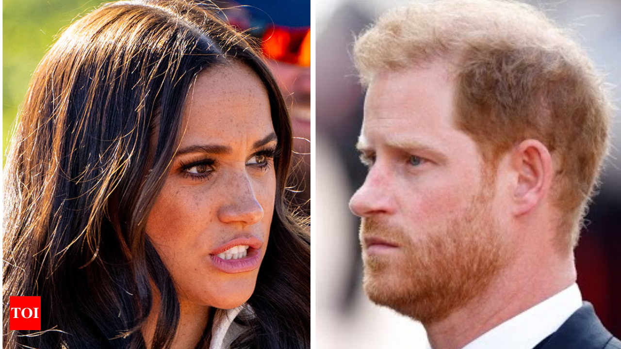 'Prince Harry is not even the spare to his wife': Meghan Markle's treatment  of Duke under fire - Times of India