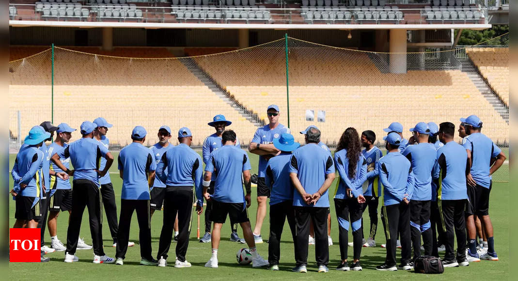 India Begins Training for Test Series Against Bangladesh